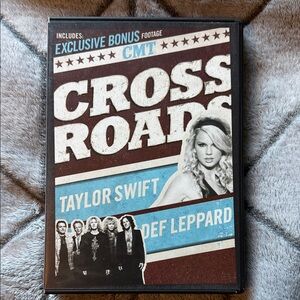 Taylor Swift CMT Crossroads DVD Def Leppard Movie Live